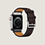 Bracelet Apple Watch Hermès Simple Tour 45&nbsp;mm Attelage, Vue: Vue de dos, back, vue 2 sur 4