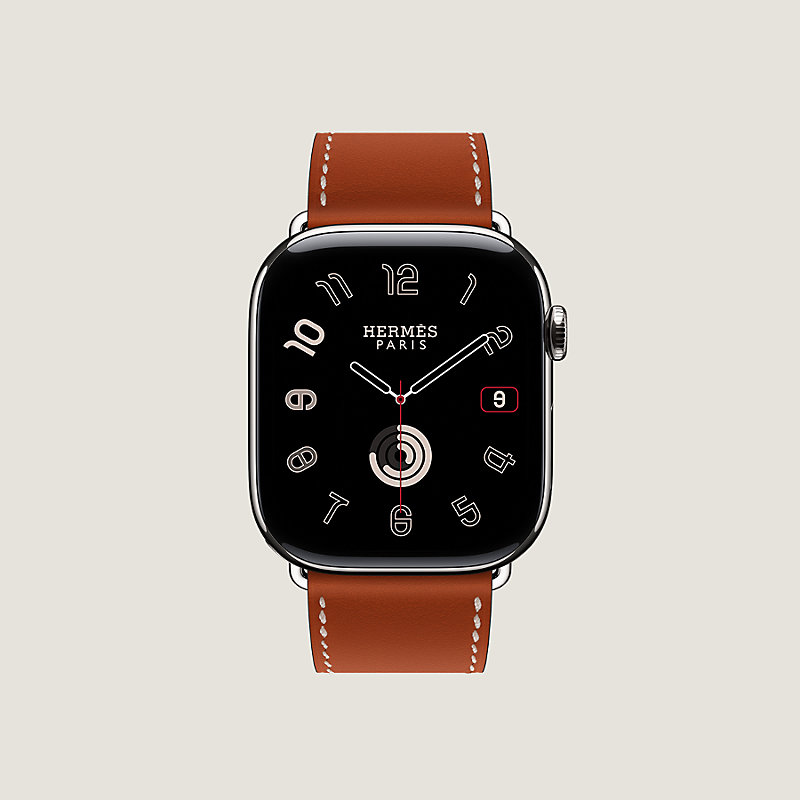Bracelet Apple Watch Hermès Simple Tour 46&nbsp;mm