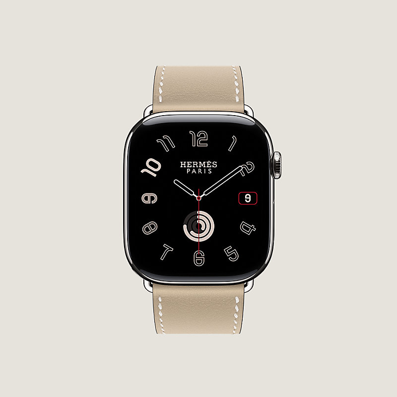 Bracelet Apple Watch Hermès Simple Tour 46&nbsp;mm