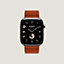 Bracelet Apple Watch Hermès Simple Tour 46&nbsp;mm, Vue: vue de face, front, vue 3 sur 3