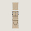 Bracelet Apple Watch Hermès Simple Tour 46&nbsp;mm, Vue: Vue à plat, flat, vue 1 sur 3