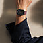 Bracelet Apple Watch Hermès Simple Tour 46&nbsp;mm Boucle Déployante Kilim, Vue: Vue portée, worn, vue 2 sur 4