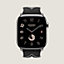 Bracelet Apple Watch Hermès Simple Tour 46&nbsp;mm Bridon Liseré, Vue: vue de face, front, vue 3 sur 4