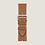 Bracelet Apple Watch Hermès Simple Tour 46&nbsp;mm Clou Médor Rock , Vue: Vue à plat, flat, vue 1 sur 4
