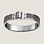 Bracelet Charnière Cuir, Vue: vue de face, front, vue 1 sur 1