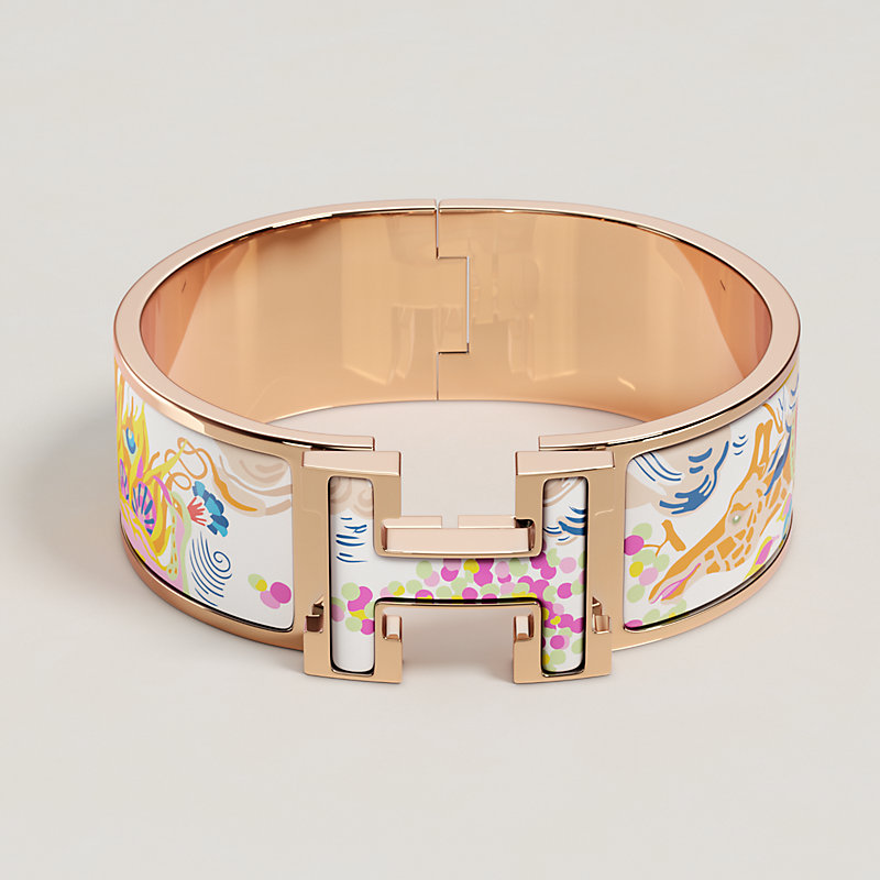 目を惹く★ HERMES ブレスレット Clic Clac H Emile et une Nuit Clic H Émile et une Nuit bracelet | Hermès Finland