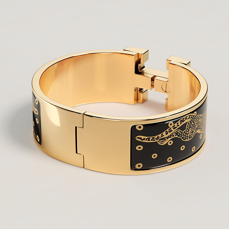 Bracelet Clic Clac H Guépards