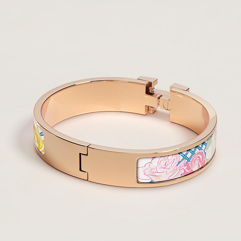 Bracelet Clic H Roseraie | Hermès Luxembourg