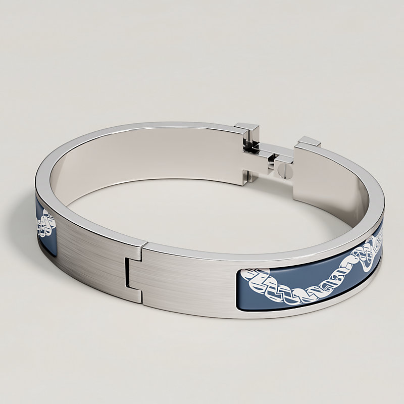 Bracelet Clic HH Hermès Métallique