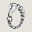 Bracelet Galop Hermès, grand modèle, Vue: vue de face, front, vue 2 sur 3