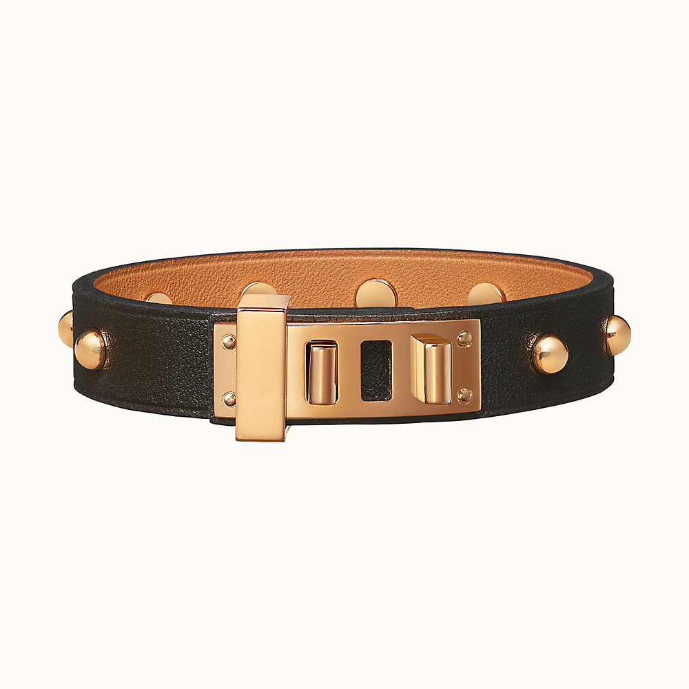 hermes mini dog clous ronds bracelet