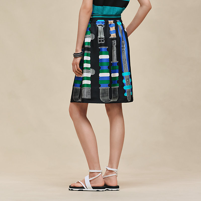 "Bride a Bloc" flared skirt