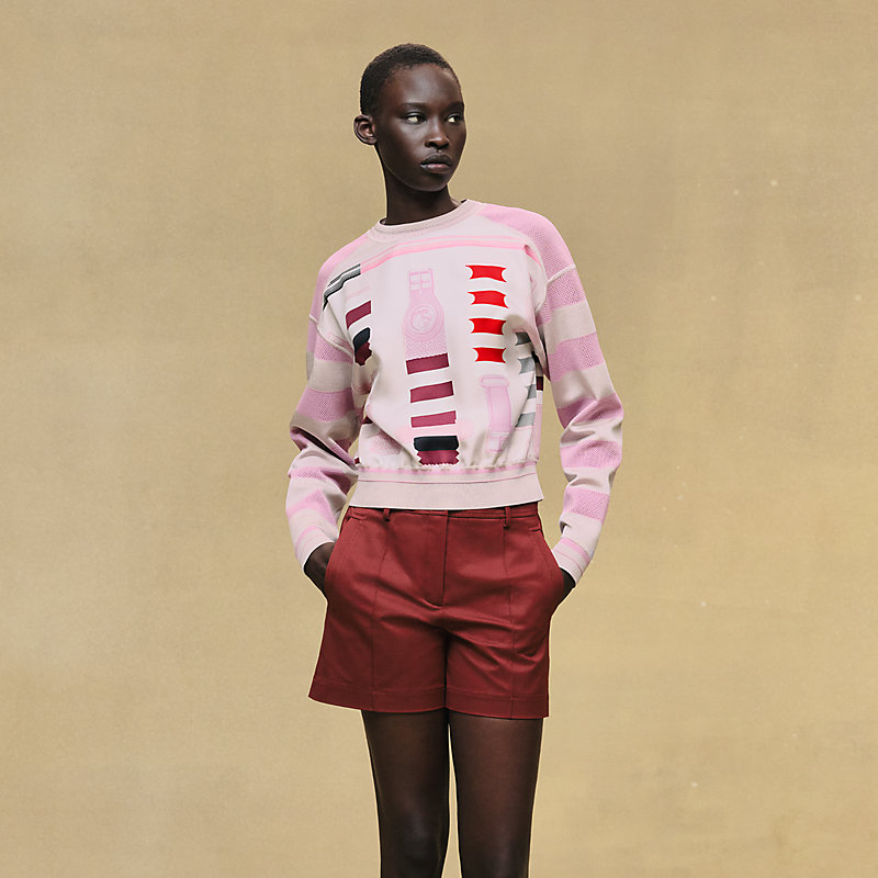 "Bride a Bloc" long-sleeve sweater