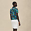 "Bride a Bloc" micro zipped polo shirt, View: Worn, worn, view 3 of 4