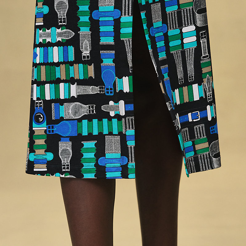 "Bride a Bloc" zipped polo dress
