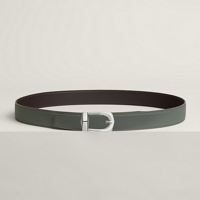 Bride d'Apparat belt buckle & Reversible leather strap 32 mm