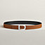 Bride d'Apparat belt buckle & Reversible leather strap 32 mm, view 2 of 4