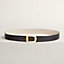 Bride d'Apparat belt buckle & Reversible leather strap 32&nbsp;mm, View: , view 1 of 3