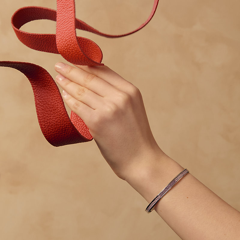 Bride de Cour bangle - Purple | Hermès Canada