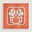 Brides de Gala au Fil de Soie scarf 90, View: front, front, view 1 of 3