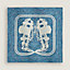 Brides de Gala au Fil de Soie scarf 90, View: front, front, view 1 of 3