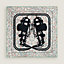 Brides de Gala au Fil de Soie scarf 90, View: front, front, view 2 of 3