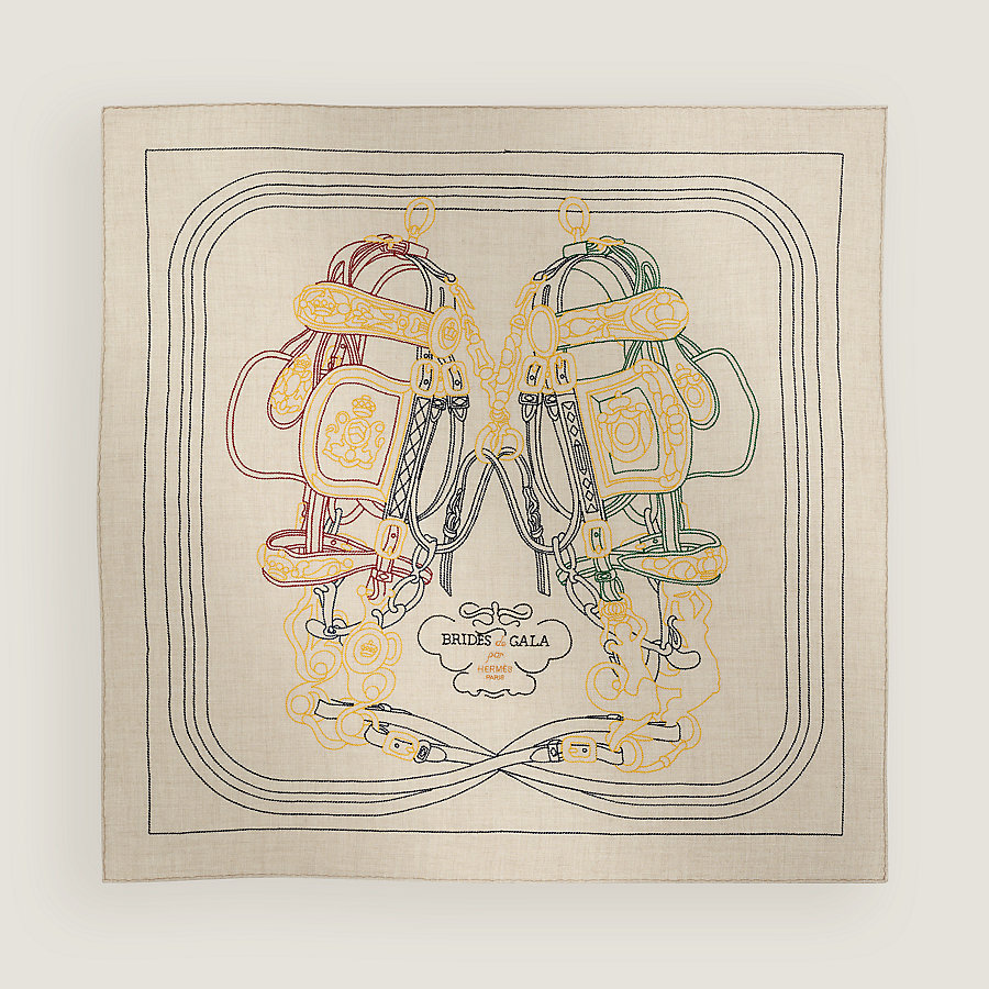 Brides de Gala Brode au Fil scarf 90 | Hermès USA