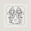 Brides de Gala Broderie Anglaise scarf 70, View: Worn, worn, view 1 of 3