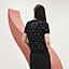 "Brides de gala" embroidered short-sleeve sweater, View: Worn, worn, view 3 of 4