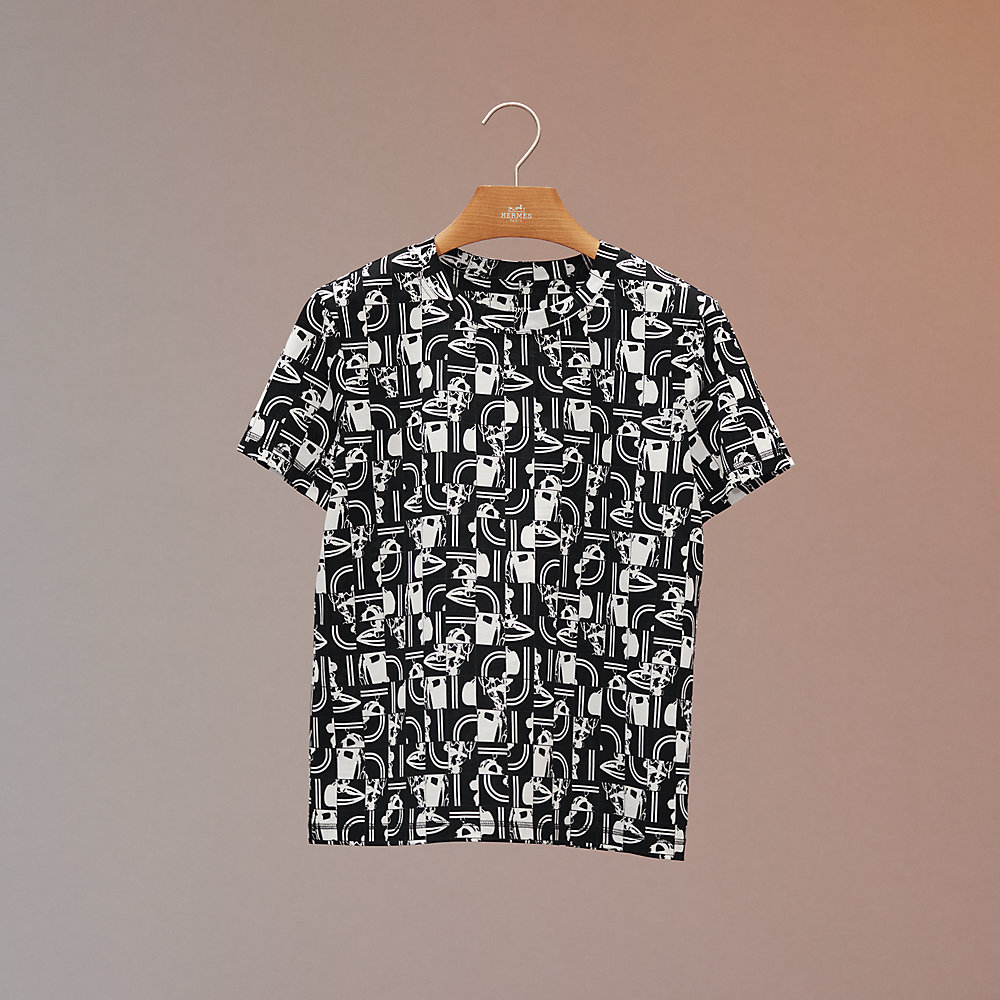 hermes black t shirt