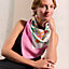 Brides de Gala en Fleurs scarf 90, View: Worn, worn, view 1 of 3