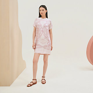 華麗な【HERMES】カフタンドレス「Gala Brides in Flowers」 華麗な【HERMES】カフタンドレス「Gala Brides in Flowers