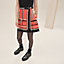 "Brides de Gala et Chaines" pleated miniskirt, View: Worn, worn, view 3 of 5