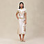 "Brides de Gala Gold" short-sleeve sweater, View: Worn, worn, view 1 of 5