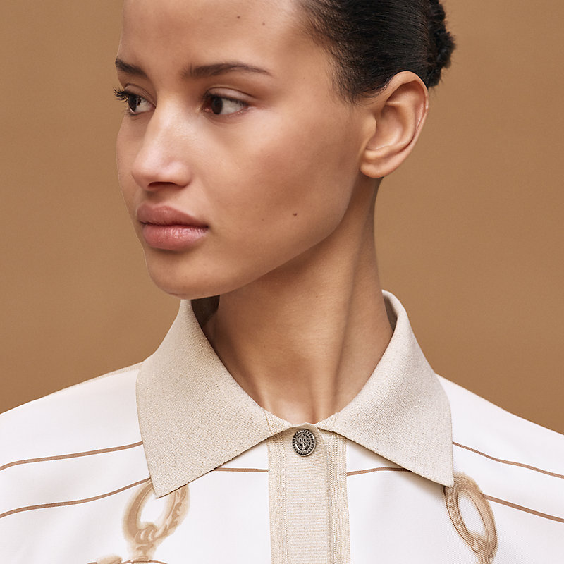 【値下げ】HERMES BRIDES de GALA 半袖ポロシャツ Brides de Gala