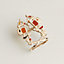 Brides de Gala scarf ring, View: front, front, view 1 of 2
