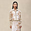 "Brides de Gala"短版拉鍊夾克, 檢視: 佩戴, worn, 檢視共3張圖片的第9張