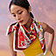 Brides et Destin scarf 90, View: Worn, worn, view 1 of 3