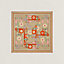 Brides et Frontaux scarf 45, View: Worn, worn, view 1 of 2