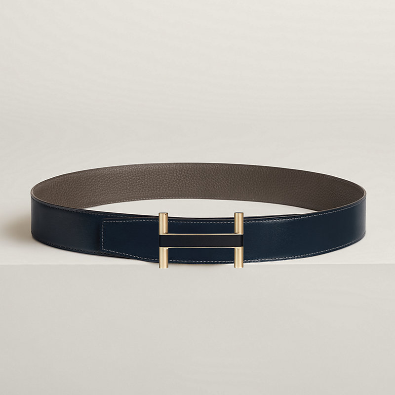 Constance belt buckle & Reversible leather strap 38 mm