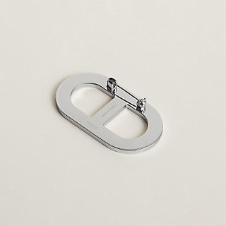 Broche Chaîne d'Ancre - Cinza | Hermès Brasil