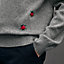 "Broderie coccinelle" crewneck cashmere sweater, View: Worn, worn, view 5 of 5