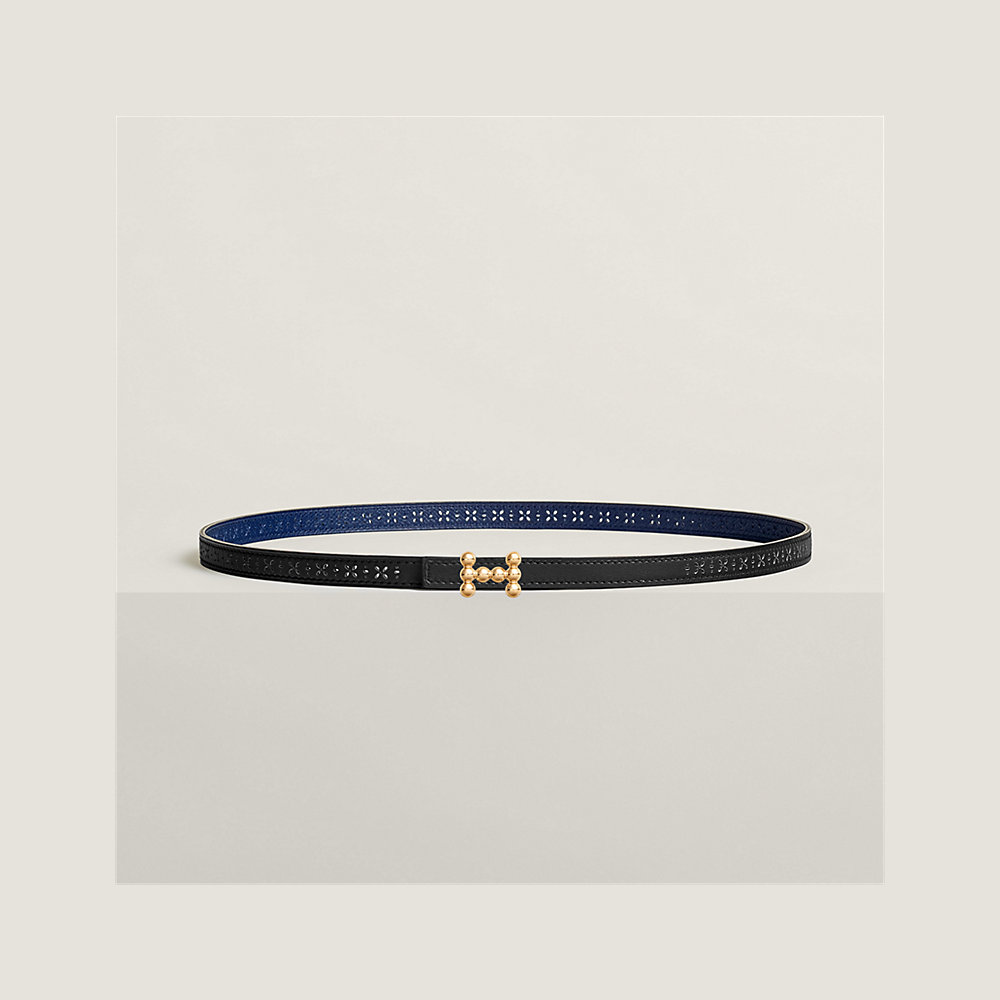 Bubble belt buckle & Reversible leather strap 13 mm | Hermès Australia
