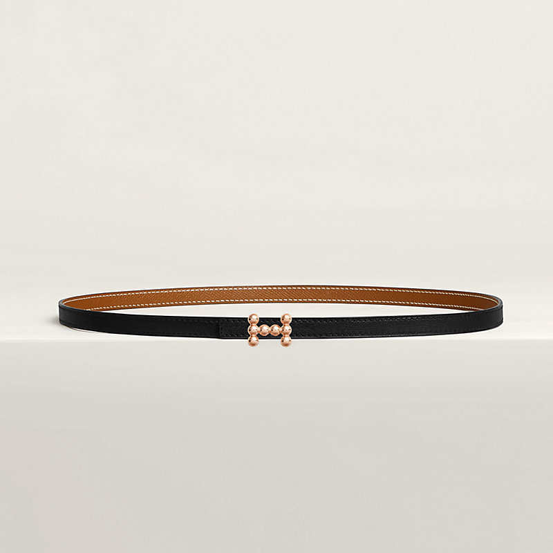 Bubble belt buckle & Reversible leather strap 13 mm | Hermès USA