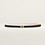 Bubble belt buckle & Reversible leather strap 13&nbsp;mm, View: , view 1 of 3