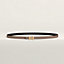 View: , Bubble belt buckle & Reversible leather strap 13 mm