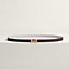 Bubble belt buckle & Reversible leather strap 13&nbsp;mm, View: , view 1 of 2