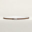 Bubble belt buckle & Reversible leather strap 13&nbsp;mm, View: , view 1 of 3