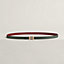 Bubble belt buckle & Reversible leather strap 13&nbsp;mm, View: , view 2 of 2