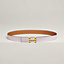 Bubble belt buckle & Reversible leather strap 24&nbsp;mm, View: , view 2 of 2